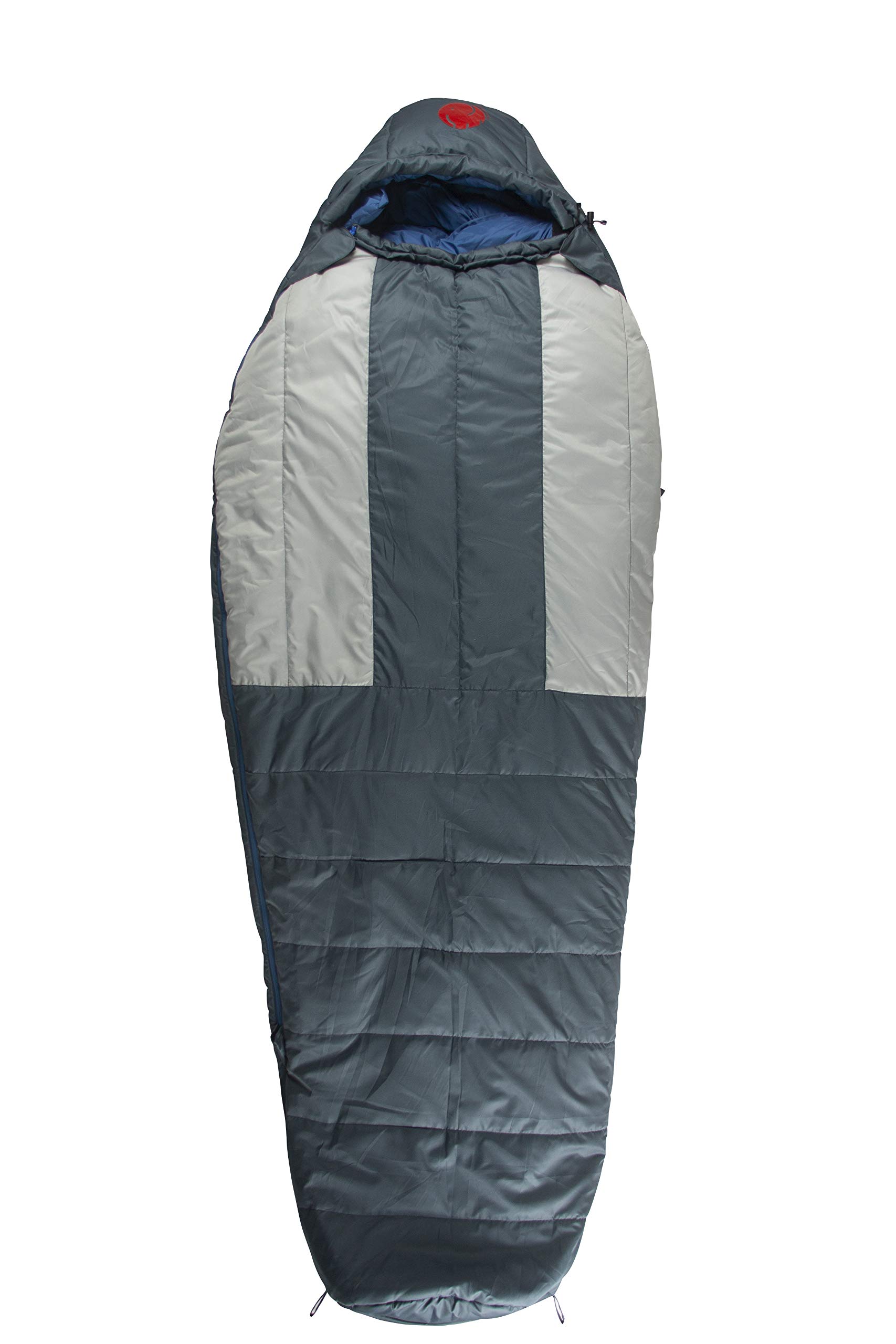 OmniCore Designs Multi Down Mummy Sleeping Bag -10°F to 30°F for Camping & Hiking | Lightweight Compressible with Storage Sack | Blue, Red & Yellow Options