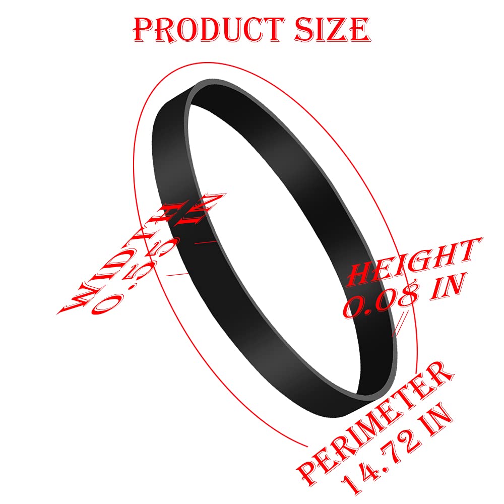MEROM Vacuum Belt for Bissell PowerForce Helix 2191U 2191 - 2 Pack for Home Cleaning