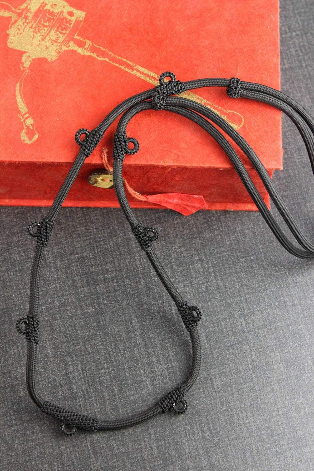 Adjustable 9 Thai Amulet Necklace - Buddhist Protection Charm for Men & Women - Spiritual Jewelry for Meditation, Yoga & Good Luck