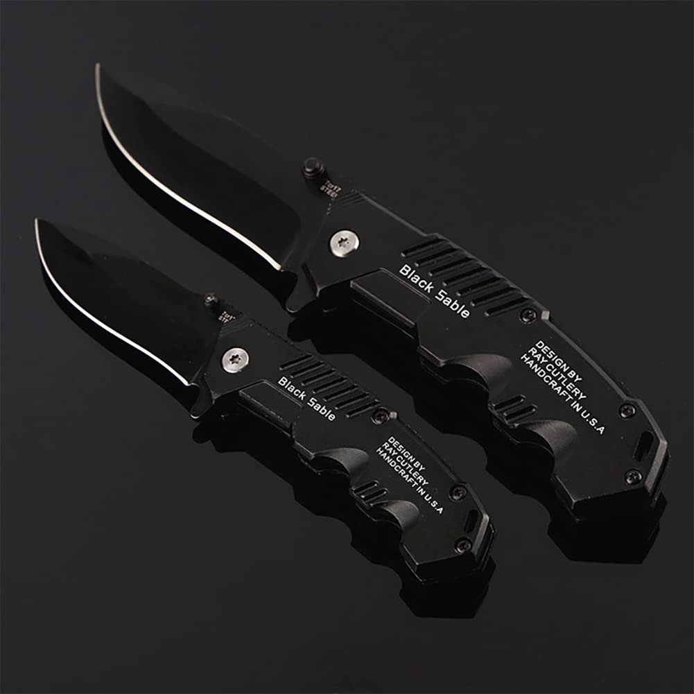 Best Pocket Folding Tactical EDC Knife with Liner Lock - Compact Survival Tool for Camping, Hiking & Everyday Carry