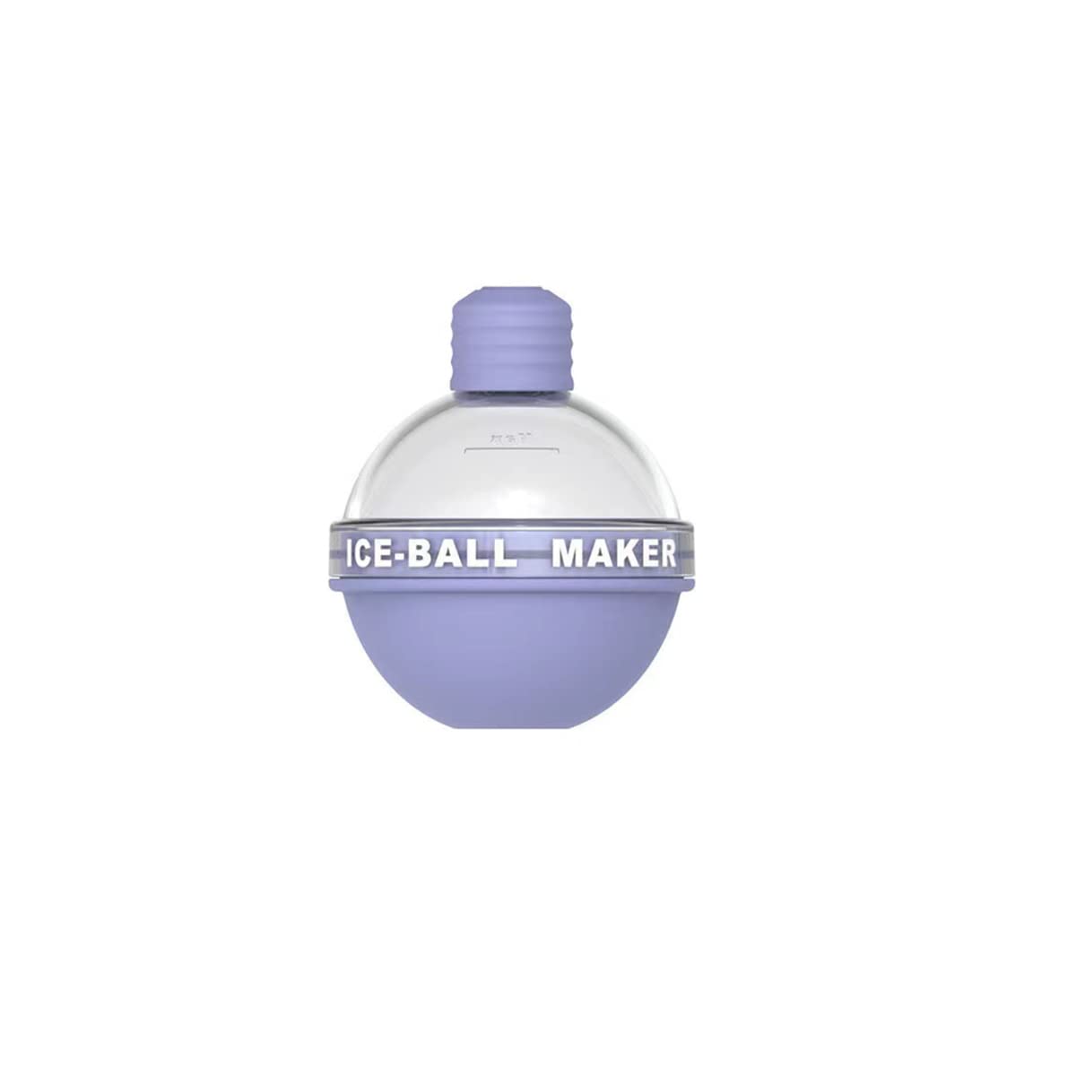 2023 Creative Light Bulb Ice Molds - Large Whiskey & Cocktail Ice Cube Trays, DIY Hockey Machine Molds for Summer Drinks & Party Cocktails (Purple)