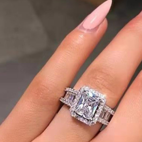 Diamond Ring for Women - Elegant & Sparkling Jewelry for Engagement, Wedding, Anniversary & Special Occasions