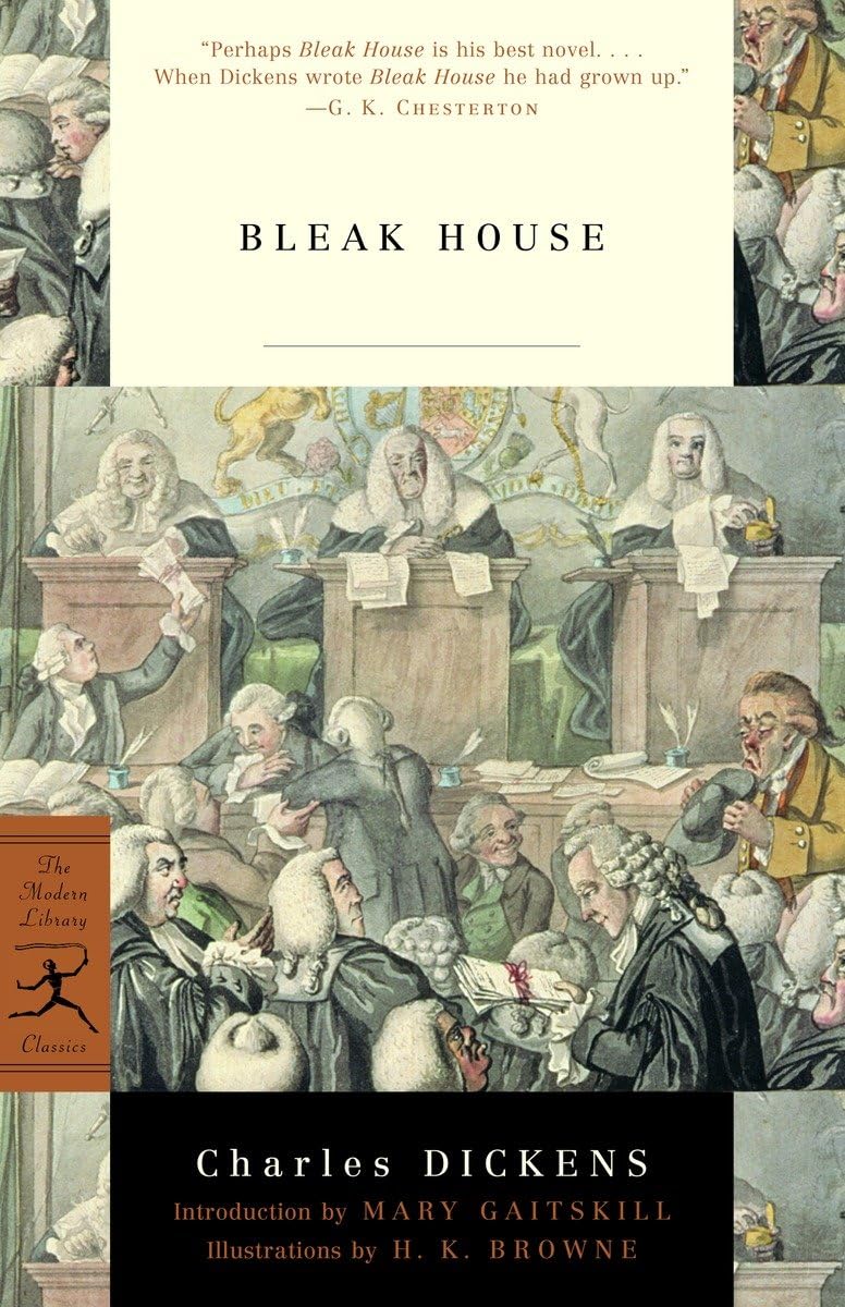 Bleak House by Charles Dickens - Modern Library Classics Edition | Classic English Literature Novel for Book Clubs & Literature Enthusiasts