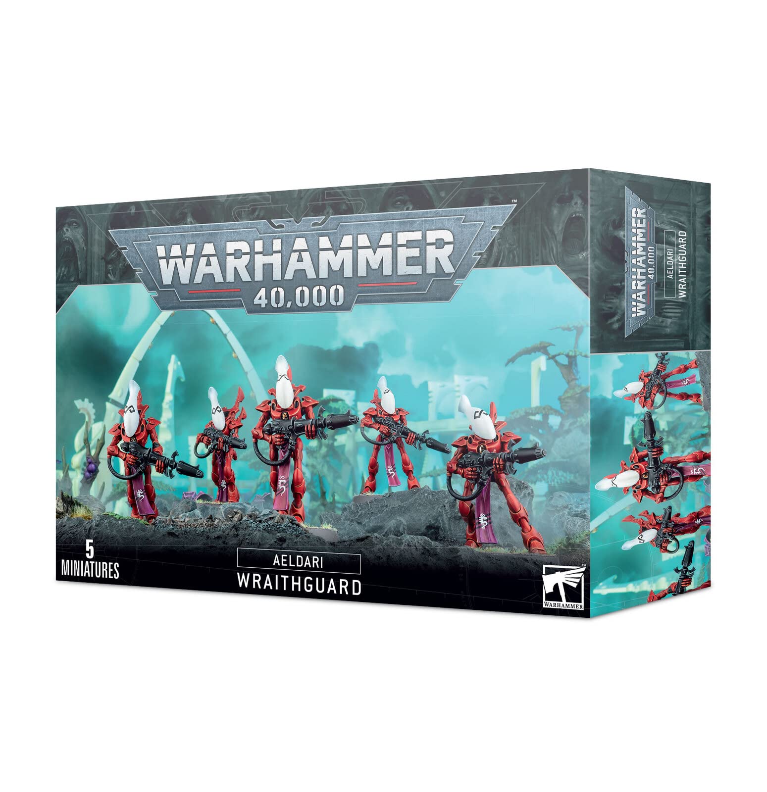 Games Workshop Craftworlds Wraithguard Miniature - Warhammer 40K Tabletop Wargaming Model for Painting & Collecting - Perfect for Sci-Fi Battle Scenes & Strategy Games