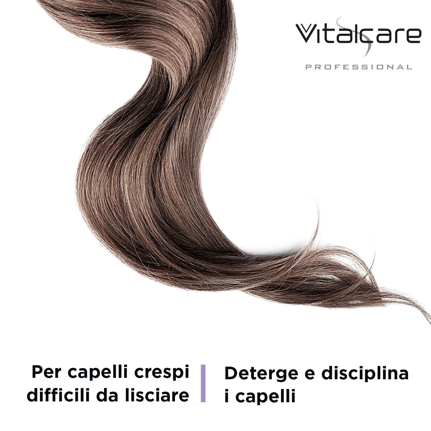 Vitalcare Pro Smooth Disinfectant Conditioner 250ml - Hair Care for Soft, Healthy & Germ-Free Locks - Ideal for Salons, Spas & Home Use