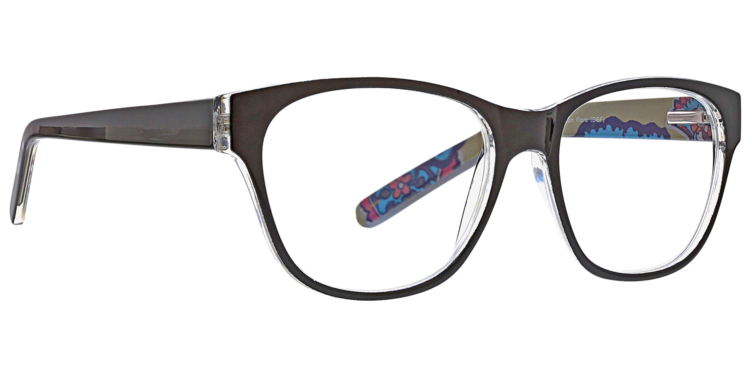 Vera Bradley Women's Judy Oval Reading Glasses - Fashionable +1.0 to +3.0 Magnification Readers for Women - Perfect for Reading, Crafts & Computer Work