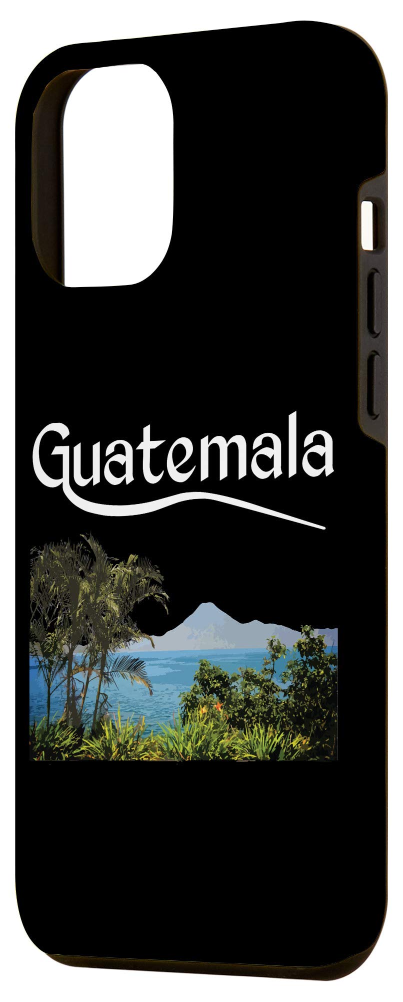 iPhone 12 Pro Max Case - Premium Protective Cover with Guatemalan Chapin & Antigua Design Featuring Quetzal Bird & Maya Art | Perfect for Travel, Daily Use & Showcasing Guatemalan Culture