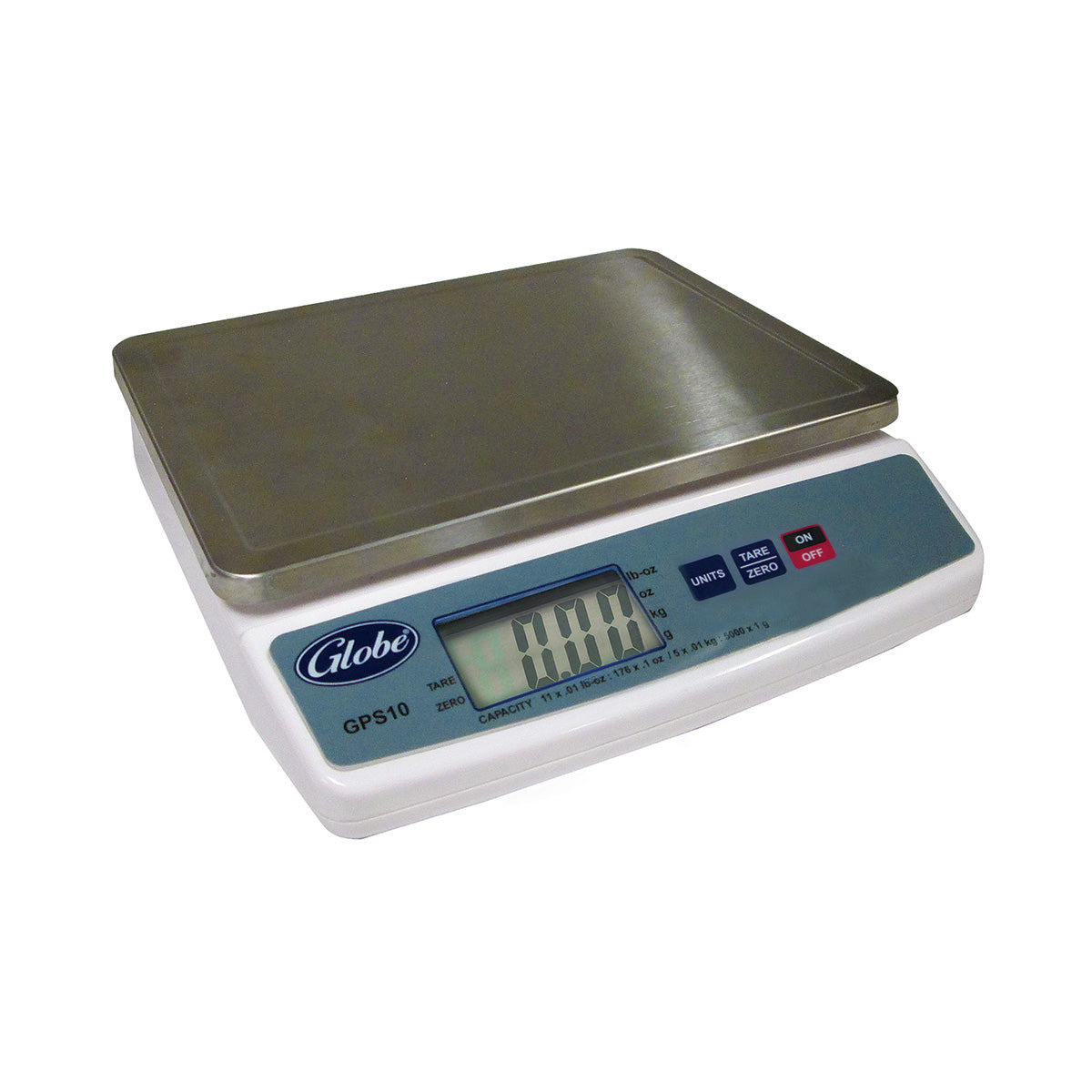 Globe GPS10 Digital Portion Control Scale - 10 lb Capacity, Precision Food Scale for Kitchen, Baking, Meal Prep & Dieting | Perfect for Home Cooks, Bakers & Health Enthusiasts
