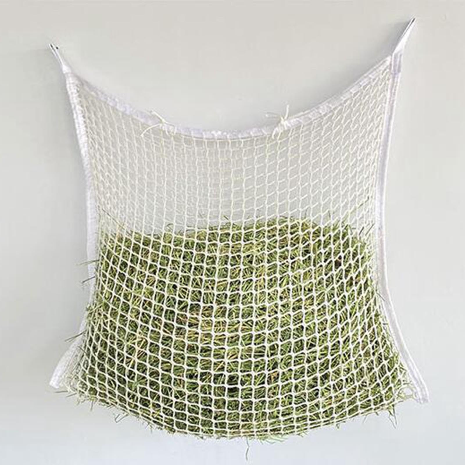 **Premium Slow Feed Hay Bag for Horses - 90cm x 120cm Hanging Mesh Feeder Net - Reduces Waste & Promotes Healthy Digestion - Ideal for Stables, Barns & Pastures**