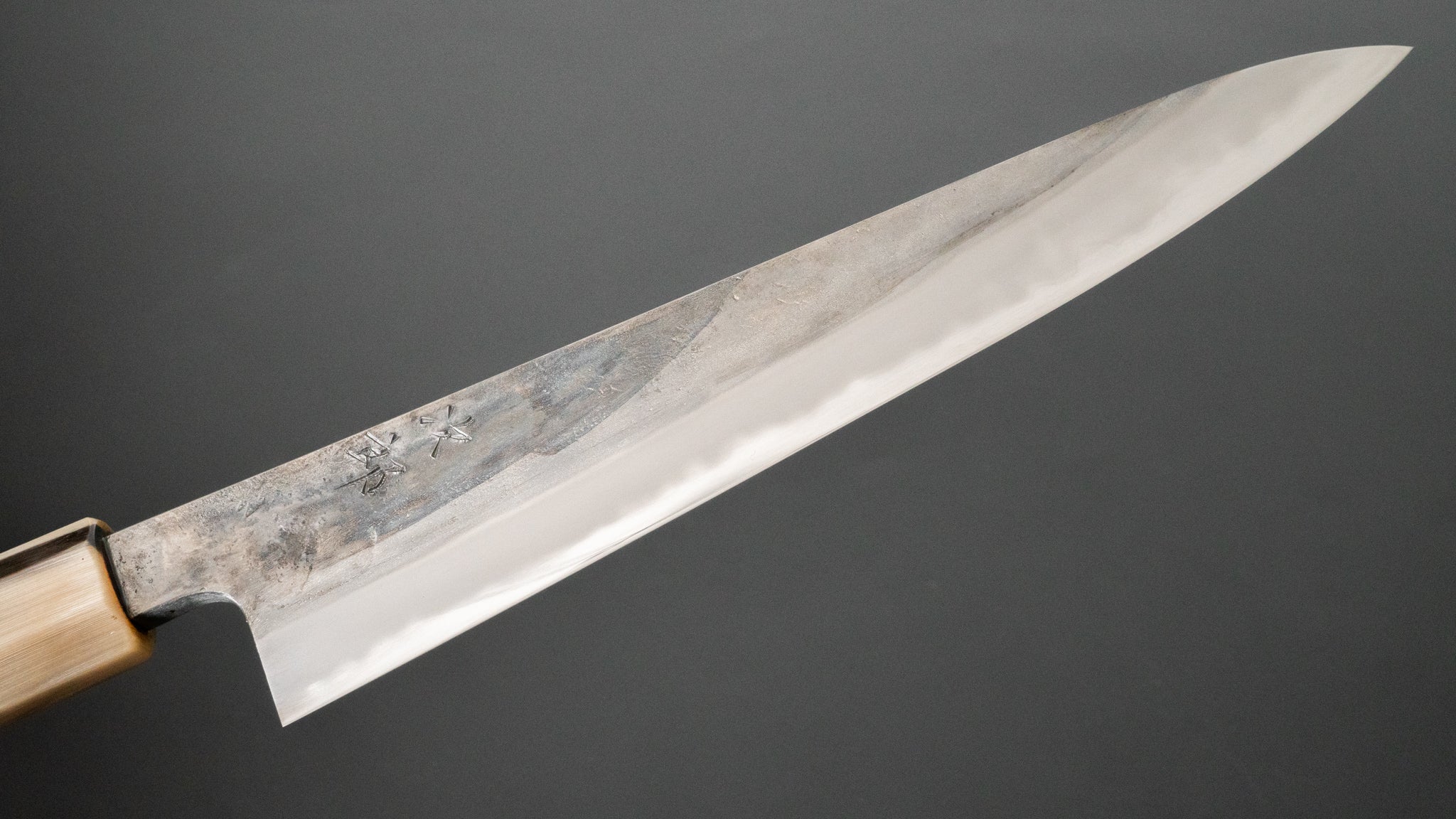 Premium Jiro Tsuchime Wa Sujihiki 210mm Japanese Chef Knife with Taihei Tagayasan Handle (#416) - Perfect for Sushi, Sashimi & Precision Meat Slicing