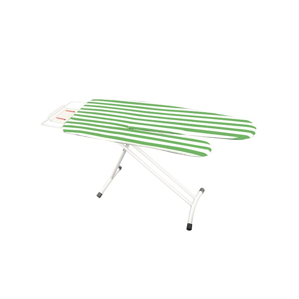 Premium Durable Ironing Board - Foldable & Multi-Functional Home Ironing Station with 7 Heart Holes, Adjustable Height for Pants & Sleeves (58cm/82cm) - Perfect for Home, Laundry Room, Tailor Shop & Travel Use