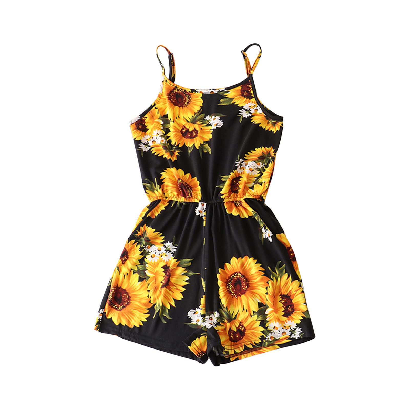 Posijego Women's Casual Cotton Sleeveless Strappy Jumpsuit - Breathable Summer One Piece Romper for Beach, Vacation & Everyday Wear