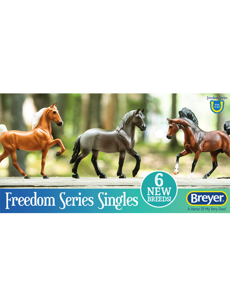 Breyer Freedom Series Toy Ponies - Collectible Model Horses for Kids & Adults - Perfect for Play, Display, and Horse Lover Gifts
