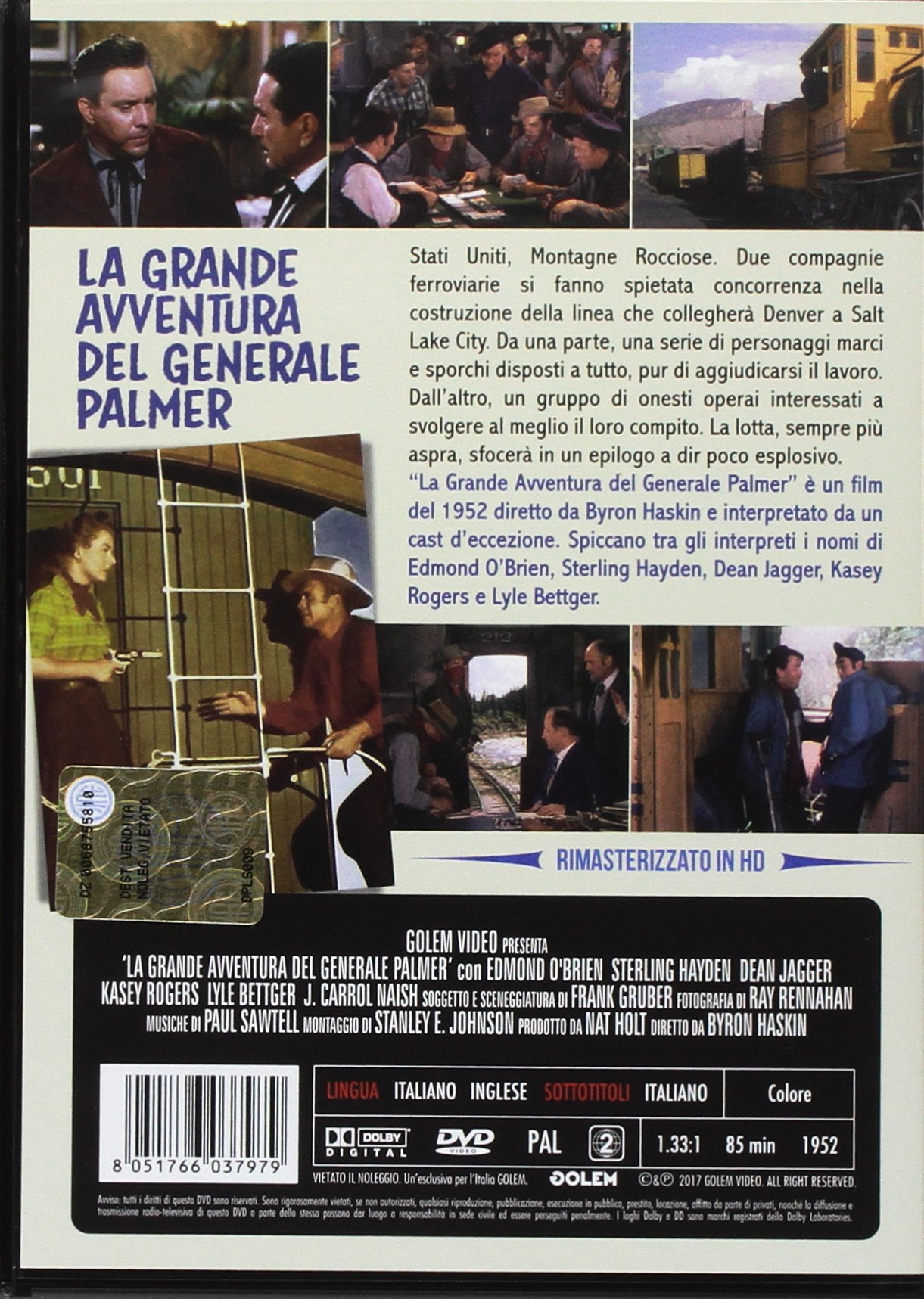 The Great Adventure of General Palmer - Classic Italian Import Movie for History & War Film Enthusiasts | Perfect for Movie Nights & Historical Drama Fans