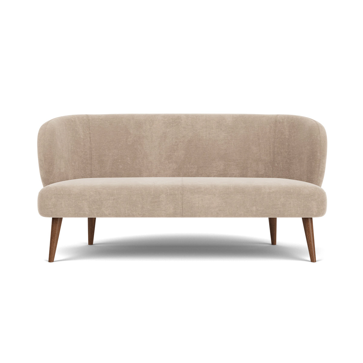 Kathleen Fabric 2 Seater Sofa - Modern Living Room Furniture for Small Spaces | Perfect for Apartments, Condos & Cozy Homes
