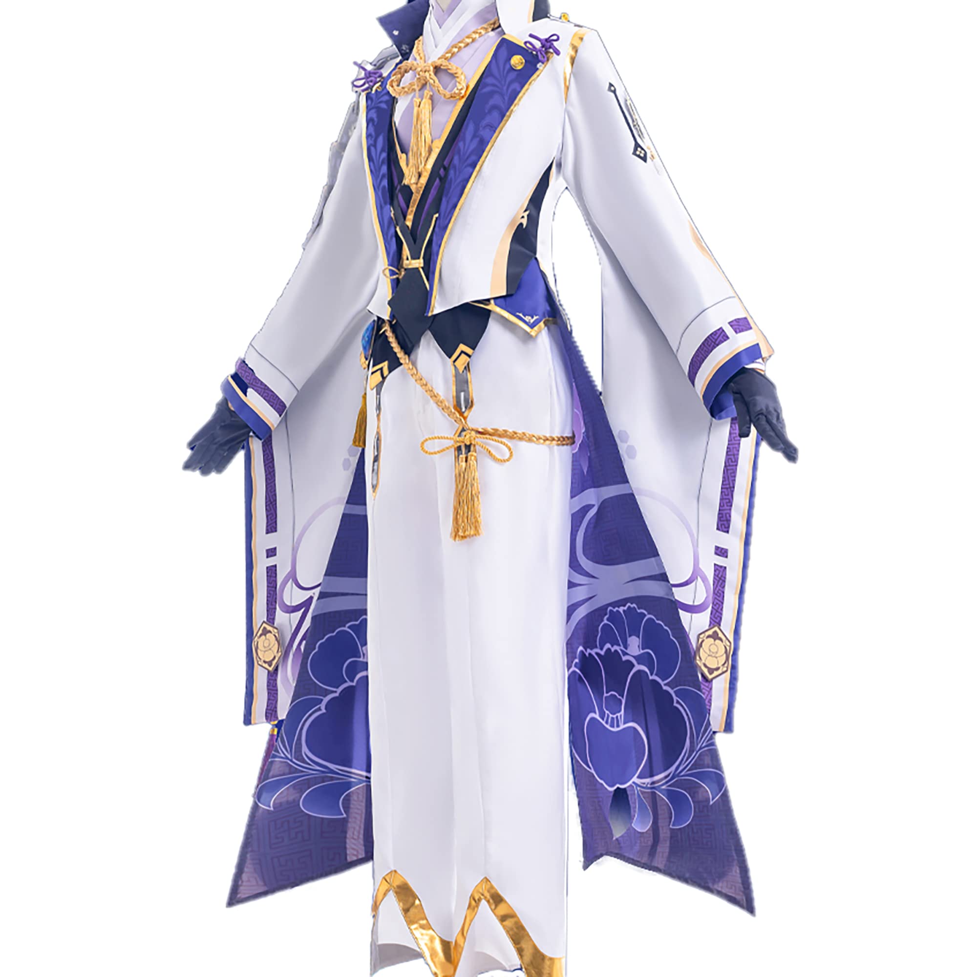 Premium Kamisato Ayato Cosplay Costume Full Set - Anime Genshin Impact Outfit for Halloween, Conventions & Cosplay Events