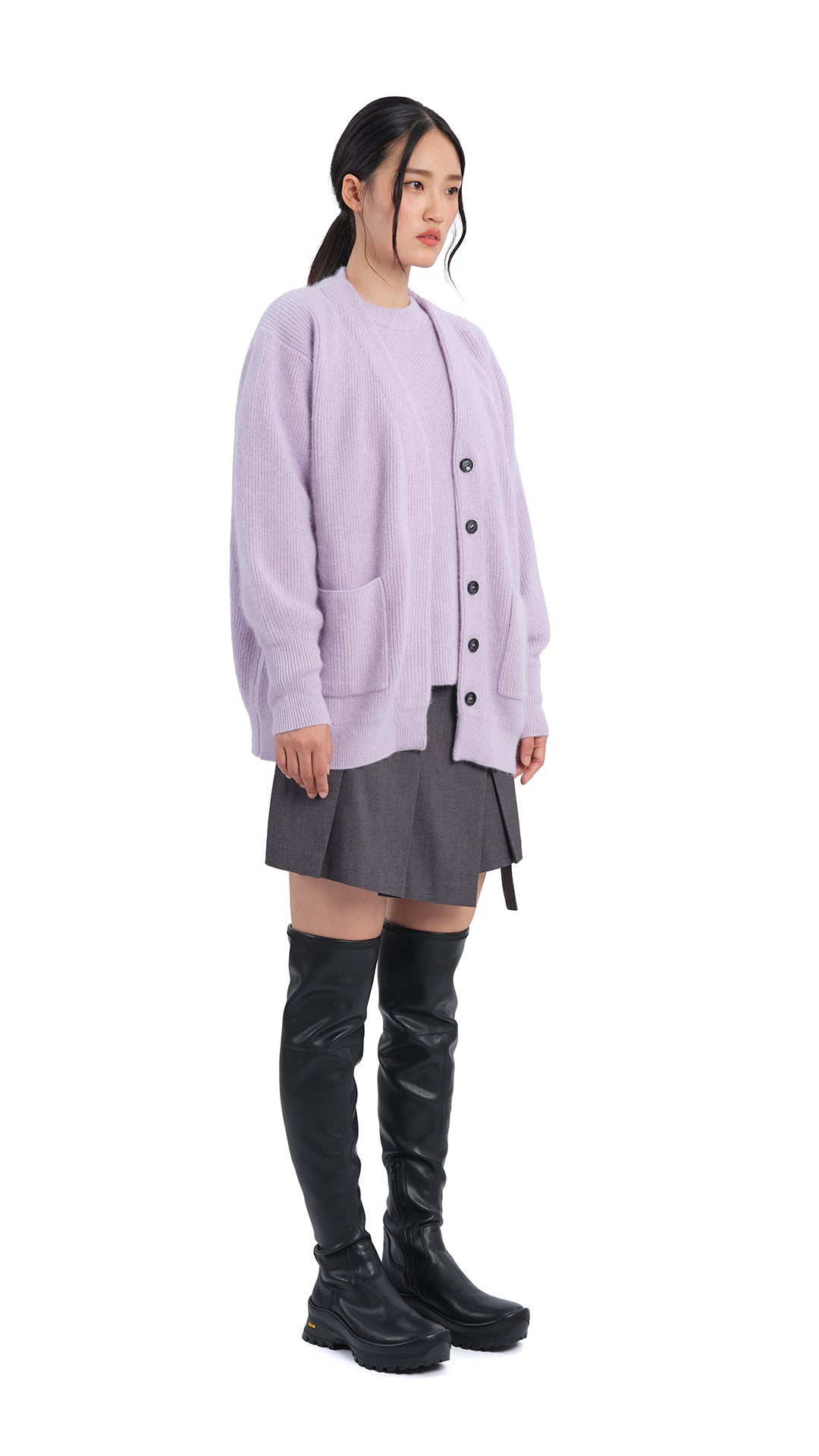 Fox Mix Cardigan for Women - Soft Knit Open Front Sweater | Cozy Fall & Winter Layering, Casual Outfits, Office Wear