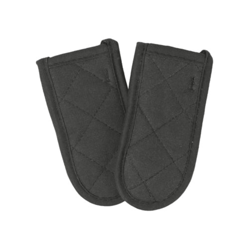 Pyrotex Skillet Handle Holders - Heat Resistant Black Silicone Grip Covers (Set of 6) - Perfect for Cooking, Grilling, and Kitchen Safety