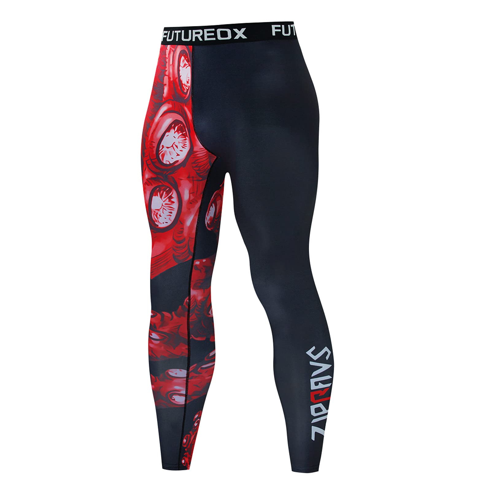 **Men's High Elasticity Quick-Dry Workout Tights - Sports & Fitness Training Leggings for Running, Gym, Yoga & Activewear**