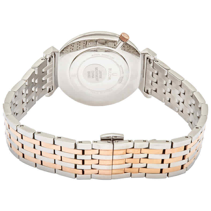 Bulova 98A234 Regatta Unisex Watch - 2-Tone Stainless Steel Band, Water Resistant, Date Display | Perfect for Sailing, Business Meetings & Formal Occasions