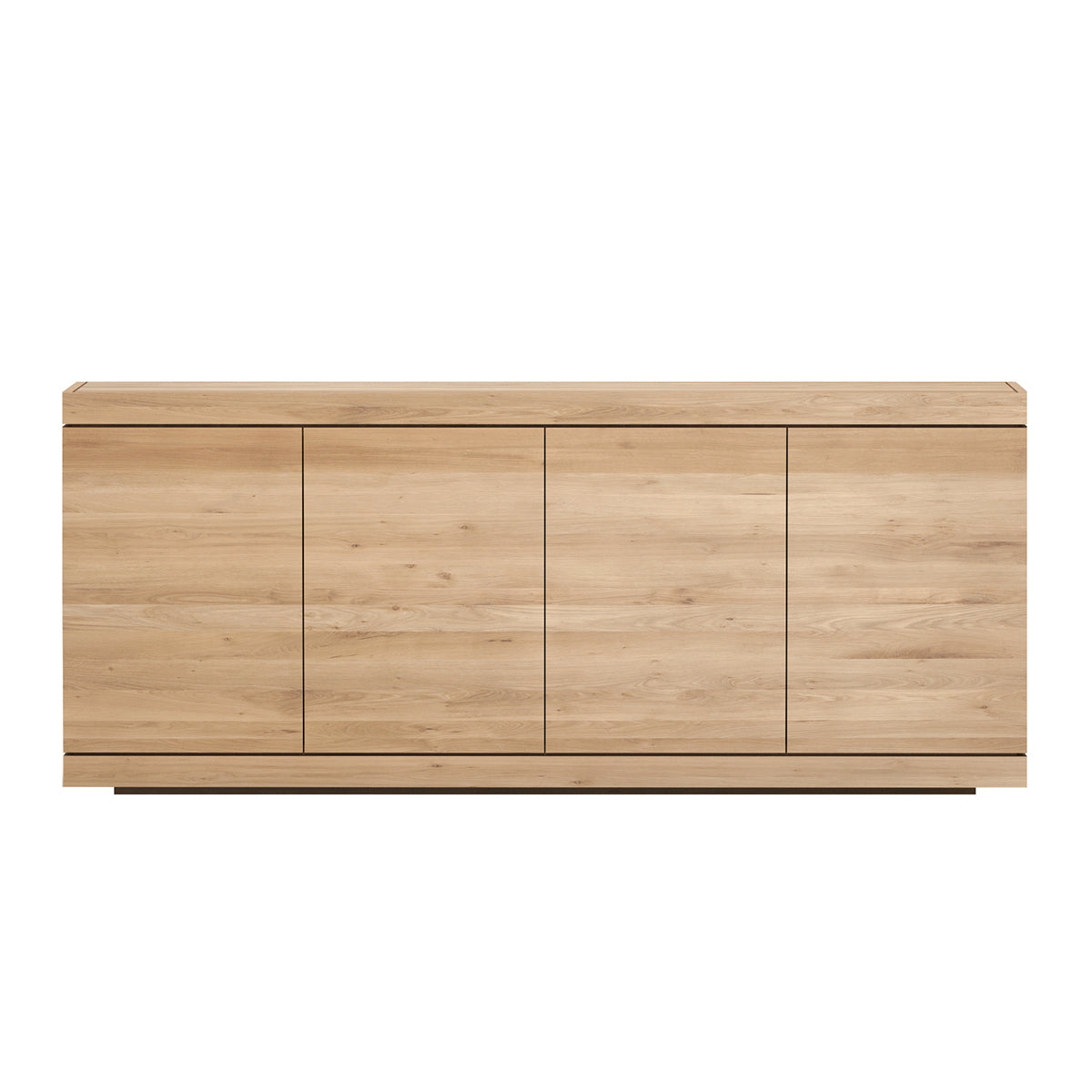 4-Door Sideboard Buffet Cabinet - Modern Storage for Dining Room, Living Room & Entryway - Perfect for Organizing Dishes, Linens & Home Decor