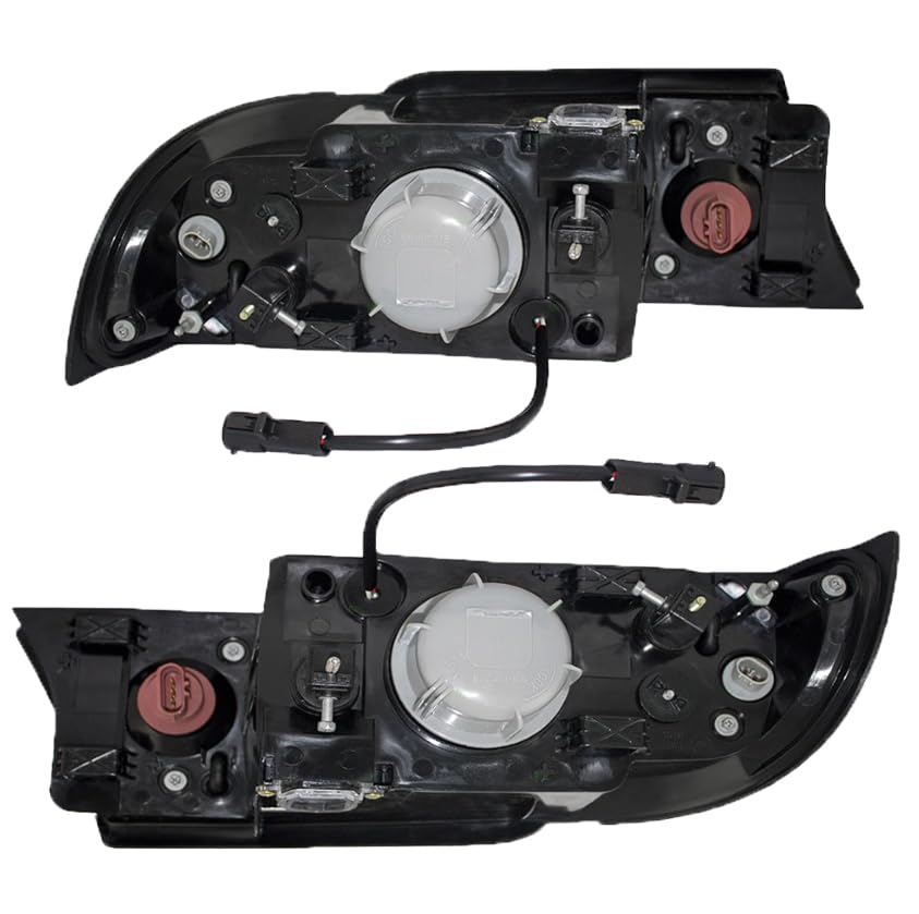 Lincoln Navigator Headlight Assembly 1998-2002 - Left & Right Pair for Night Driving Safety
