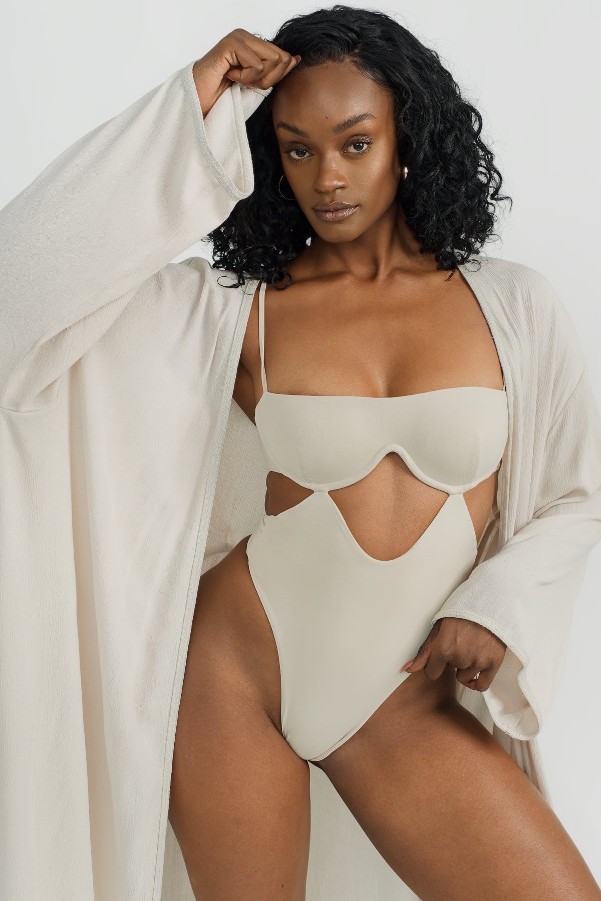Arlo Robe - Soft & Comfortable Coconut Fiber Bathrobe for Women & Men | Perfect for Spa, Beach, and Relaxation at Home