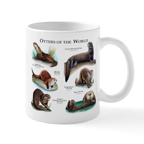 White - Otters Of The World Mug