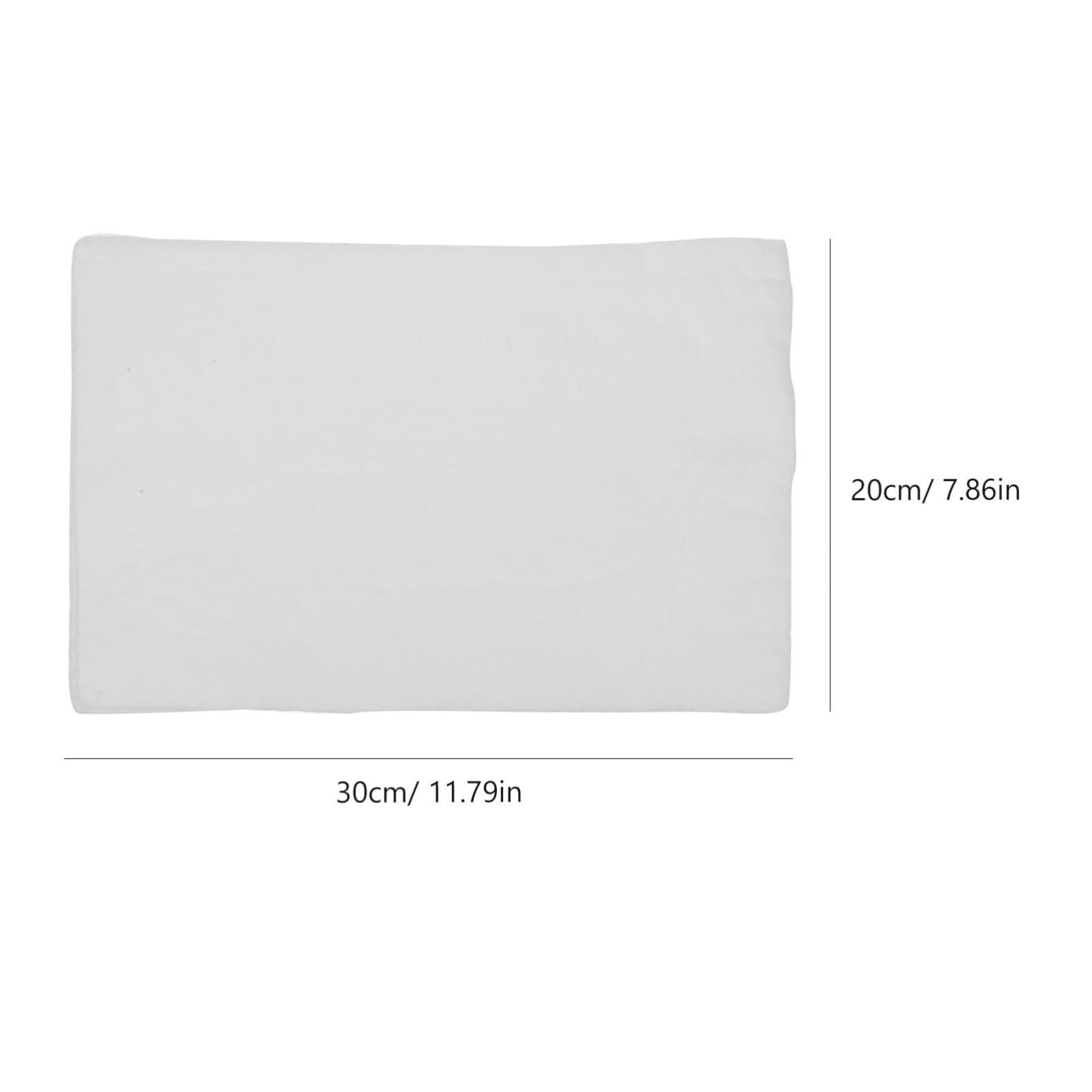 SUPVOX 2-Pack Ceramic Wool Sheets for Fire Pits - High-Temperature Resistant Wick for Bioethanol Tabletop Fire Bowls - Extends Burning Time - Perfect for Outdoor Patio, Camping & Backyard Gatherings