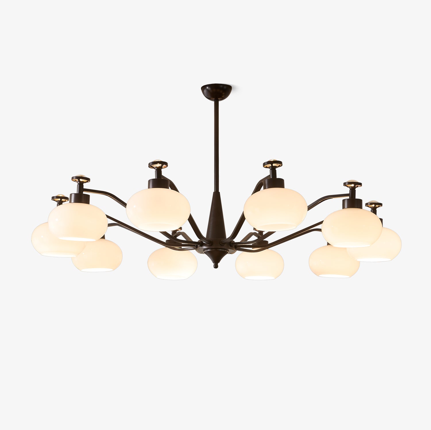 Astrid Chandelier - Modern Crystal Ceiling Light Fixture for Dining Room & Living Room | Elegant Home Decor Lighting for Weddings & Luxury Interiors