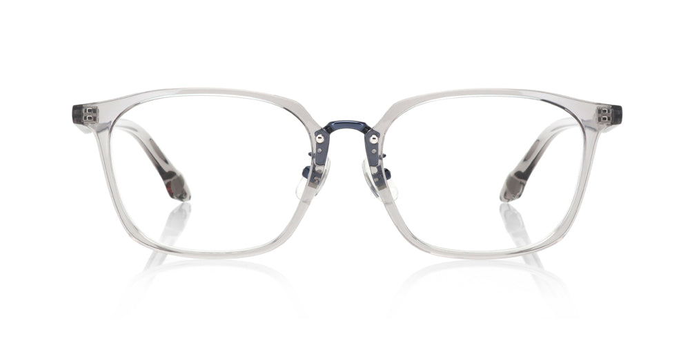 JINS x NARUTO SASUKE Model Gray Glasses - Anime Inspired Eyewear for Naruto Fans - Perfect for Cosplay, Collecting, and Everyday Wear