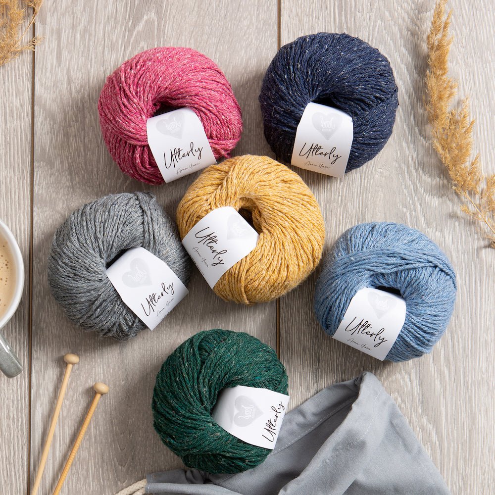 Premium Aran Yarn Bundle - 5 Balls of Soft, Warm Wool for Knitting & Crocheting - Perfect for Sweaters, Scarves, and Winter Accessories