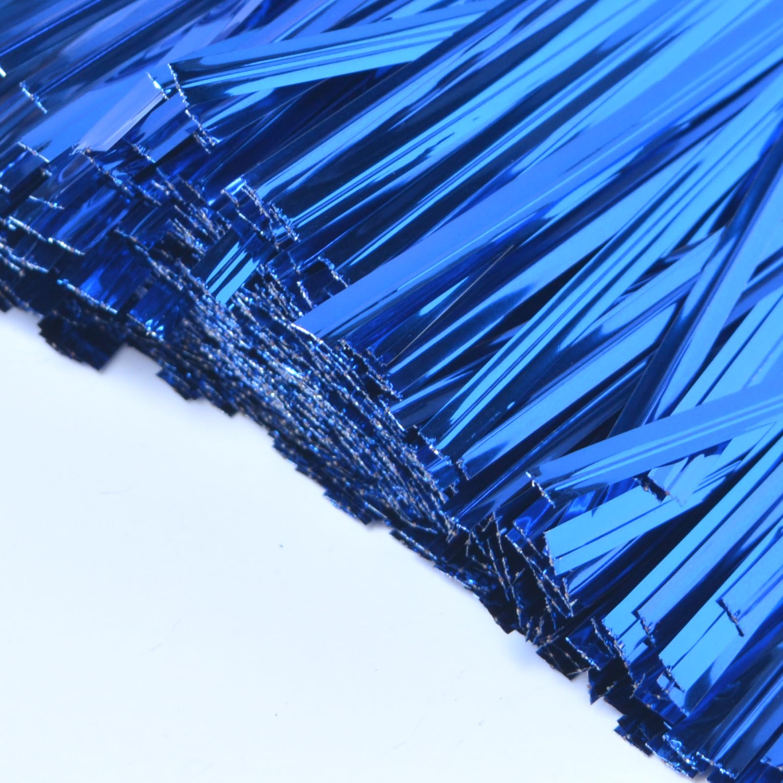 800 PCS Metallic Twist Ties 4.7 Inch - Reusable Cable Wires for Bakery, Candy Bags, Coffee Bags, Goodie Bags, Gift Wrapping & Organizing Cables (Blue)