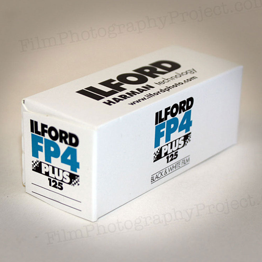 Ilford FP4 Plus 125 Black and White Film (Single Roll) - 35mm, 36 Exposures | Perfect for Street Photography, Portraits & Low Light Scenes