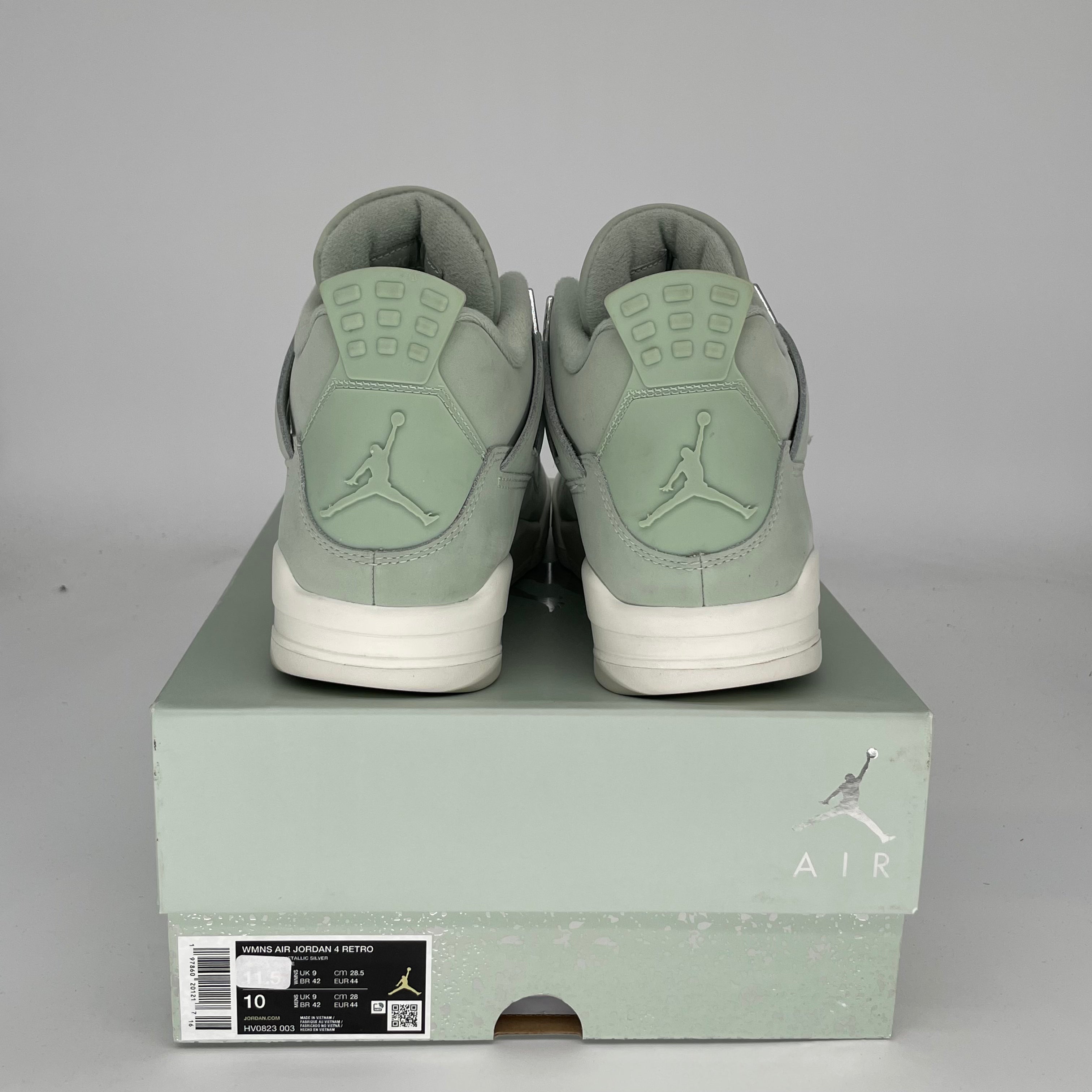AIR JORDAN 4 SEAFOAM SAIL Women's Sneakers Size 10/11.5W - Style HV0823-003 | Casual Wear, Running & Basketball Shoes for Women