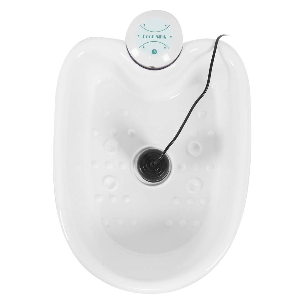 Relaxing Foot Spa Bath Machine with Ionic Detox - Electric Foot Massager for Men & Women - Perfect for Home Use, Elderly Care & Post-Workout Recovery