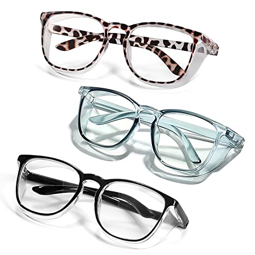 3 Pack: Blue+tortoise+black
