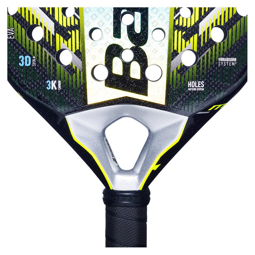 Counter Viper 2.5 Padel Racket - Professional Black & Yellow Paddle Tennis Racquet for Men & Women - Perfect for Outdoor & Indoor Padel Matches and Training Sessions