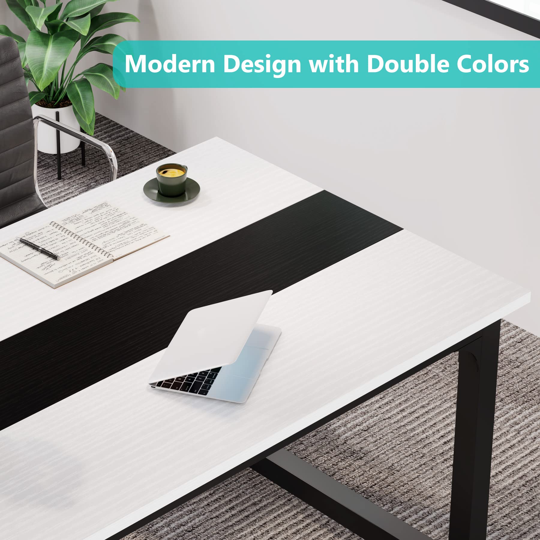 Tribesigns 6FT Conference Table - 70.8