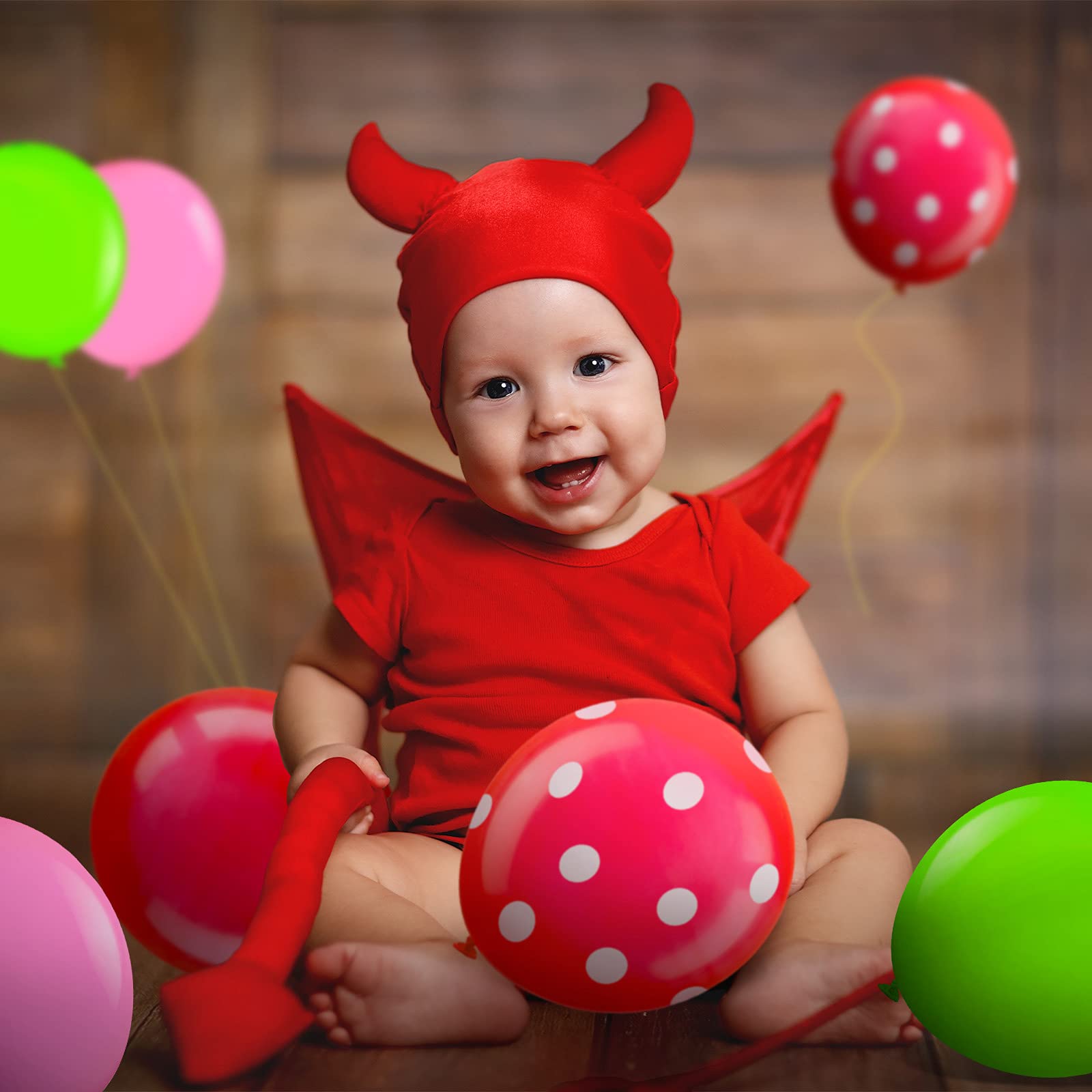 33 Pieces Strawberry Balloons with Polka Dots - Latex & Foil Balloon Set for 1st Birthday Party Decorations, Baby Shower, Summer Fruit Themed Events - Perfect for Girls' Sweet Party, Gender Reveal & Dessert Table Decor (Red)