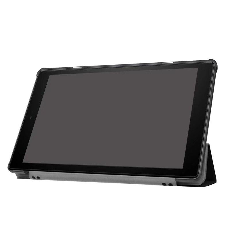 Kindle Fire HD10 (2019) Tablet Case - Slim Protective Smart Cover for Amazon Fire HD 10 Tablet (2019 Release) - Black - Perfect for Reading, Travel & Daily Use