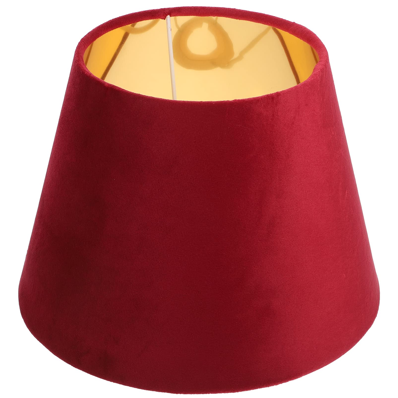 Beaupretty Small White Lamp Shade - Replacement Fabric Cloth Light Cover for Table Lamps & Floor Lights, Clip-On Boho Style, E27 Base - Perfect for Bedroom, Living Room, and Office Decor