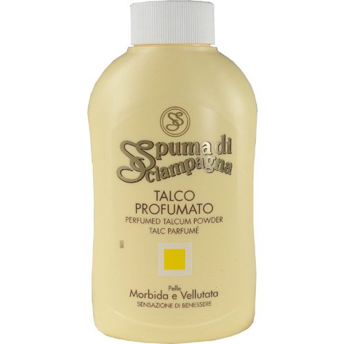 Premium Italian Talcum Body Powder - Luxurious Spuma di Sciampagna for Soft, Smooth Skin | Ideal for Post-Shower, Baby Care & Summer Comfort