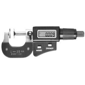 IP54 Waterproof Digital Disc Micrometer - High Precision Measuring Tool for Metalworking, Woodworking & DIY Projects | Ideal for Workshop, Construction & Home Use