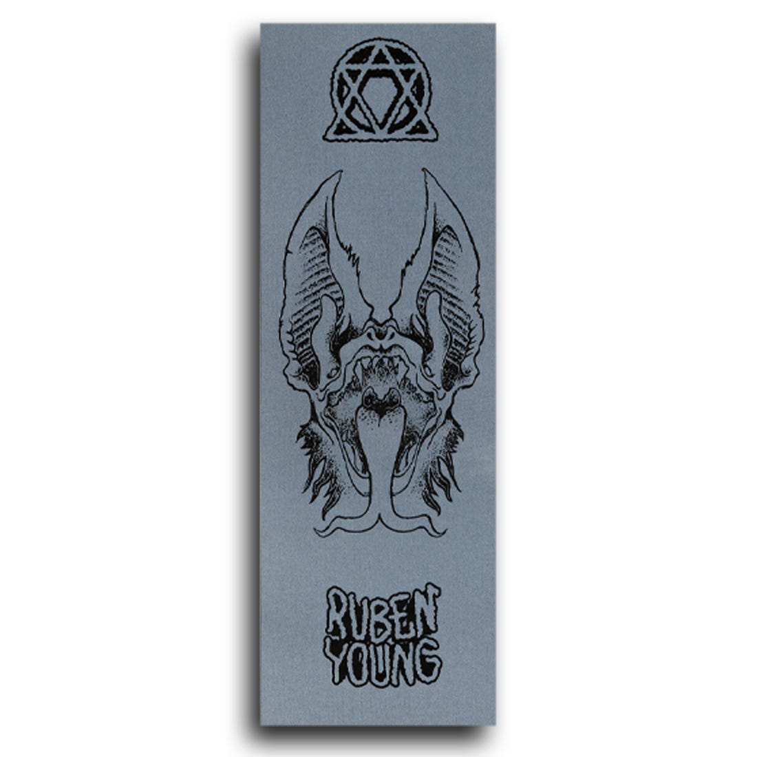 Original Blackriver Ruben Young Skateboard Sticker - Durable Vinyl Decal for Skateboards, Laptops, Helmets & More - Perfect for Skateboarders & Street Art Enthusiasts