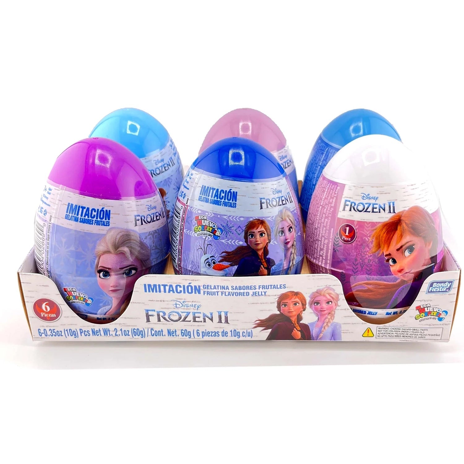 Bondy Mega Egg Frozen - 6 Count Box | Premium Frozen Eggs for Baking, Cooking & Breakfast | Perfect for Restaurants, Bakeries & Home Chefs