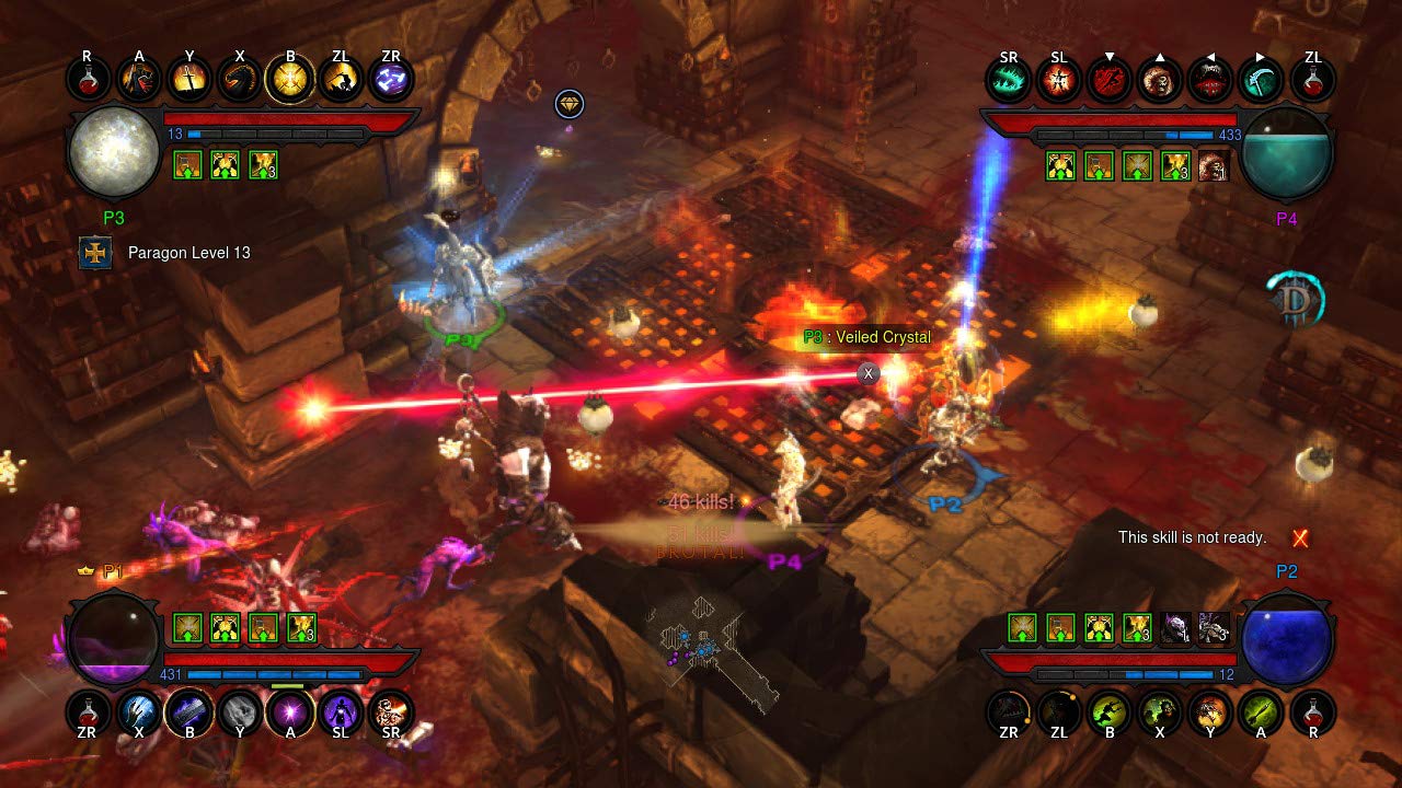 Diablo Eternal Collection - Nintendo Switch Game - Action RPG Adventure for Multiplayer & Single Player Gaming at Home or On-The-Go
