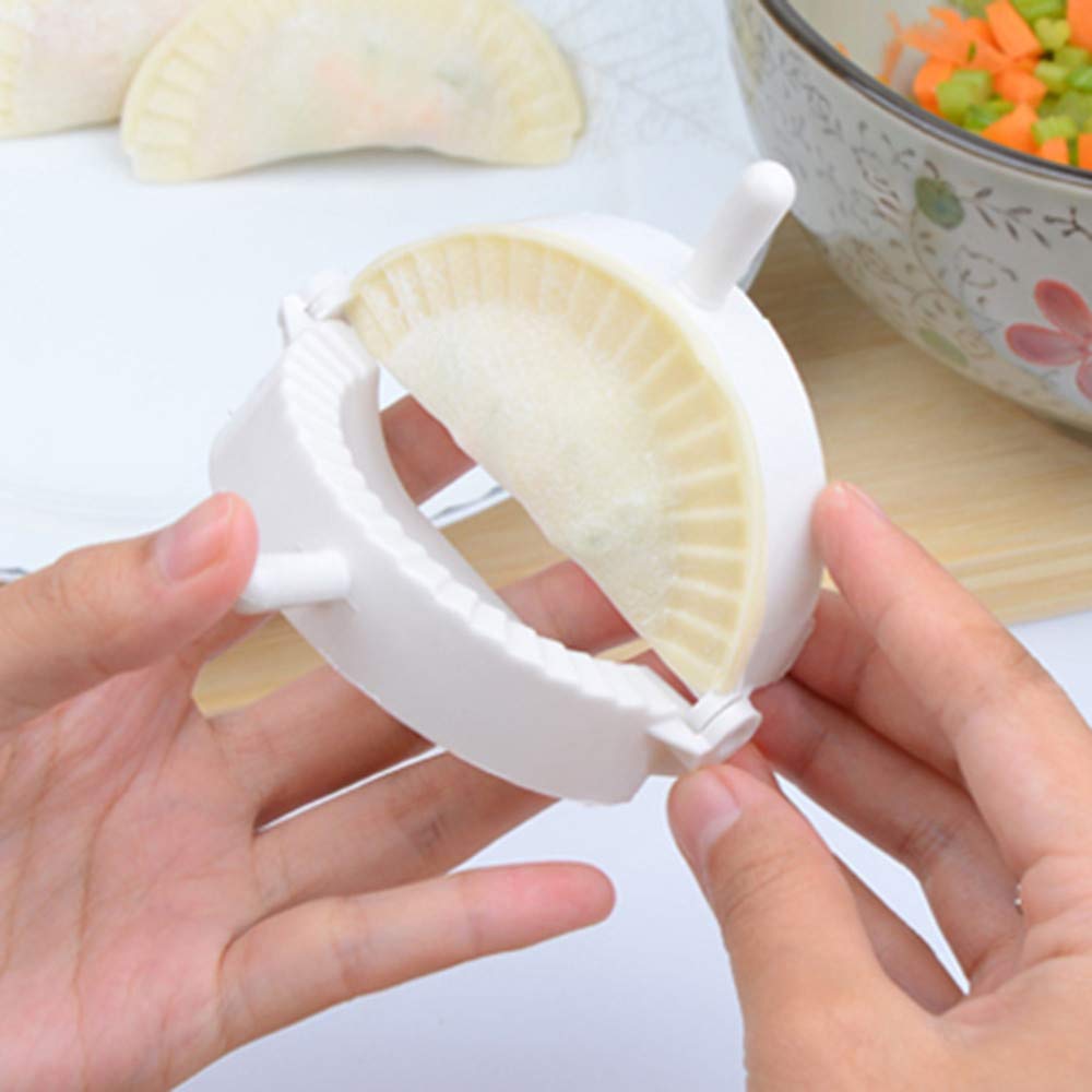 3-Piece Dumpling Mold Set for Pierogi, Turnover, Ravioli & Empanada - Dough Press & Pastry Maker for Homemade Dumplings - Perfect for Kitchen, Party Snacks & Meal Prep