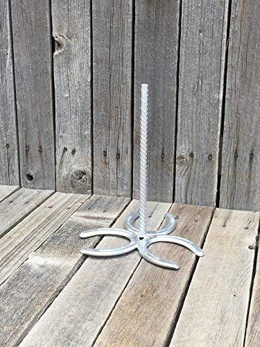 Stainless Steel Horseshoe Paper Towel Holder - Rustproof Kitchen & Bathroom Organizer for Home, Office, or RV Use