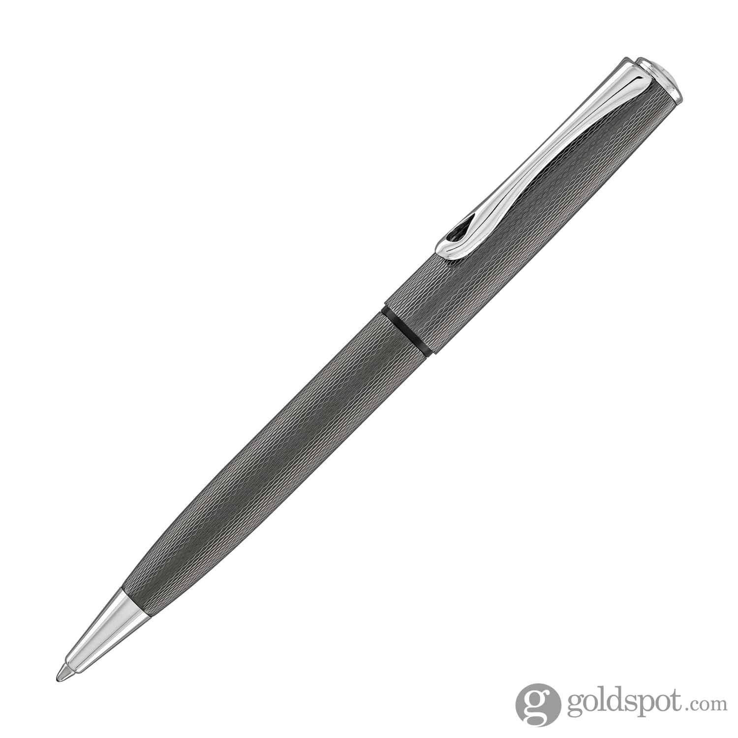 Premium Diplomat Esteem Black Barley Ballpoint Pen - Smooth Writing Luxury Pen for Business, Gifts & Everyday Use